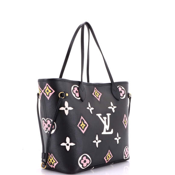 Louis Vuitton MM Neverfull NM Tote Wild at Heart Monogram Giant - Picture 3 of 8